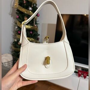 White purse